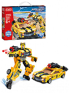 Konstruētājs - Super Sental, autobots-transformers, 452 detaļas