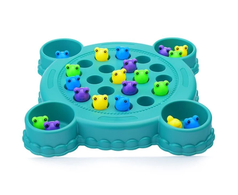 Galda attīstošā spēle - Catch Frogs, 20 vardes