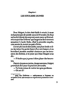 Megre un cilvēks uz soliņa. Grāmata lasīšanai franču valodā