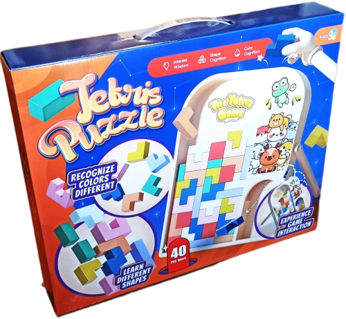 Attīstoša galda spēle - Tetris pašiem mazākajiem