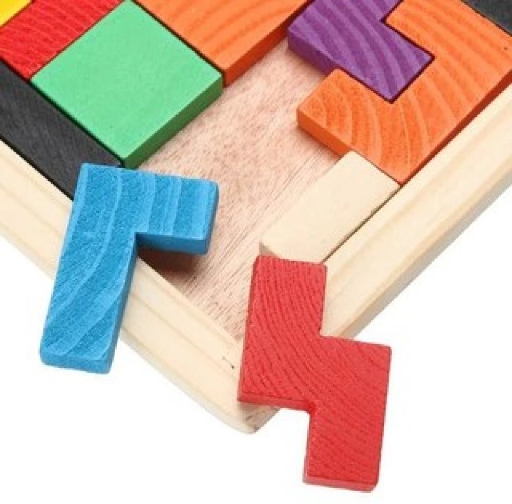 Attīstoša galda spēle - Tetris pašiem mazākajiem