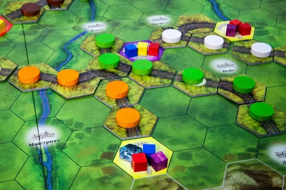 Galda spēle - Steam. Dzelzceļa magnāts