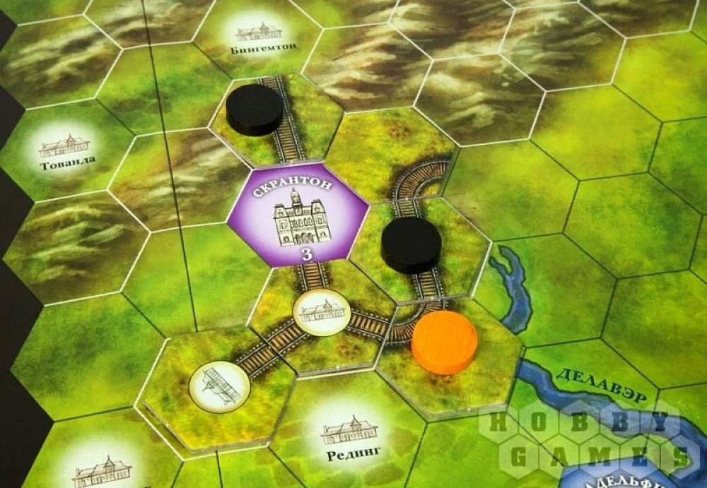 Galda spēle - Steam. Dzelzceļa magnāts