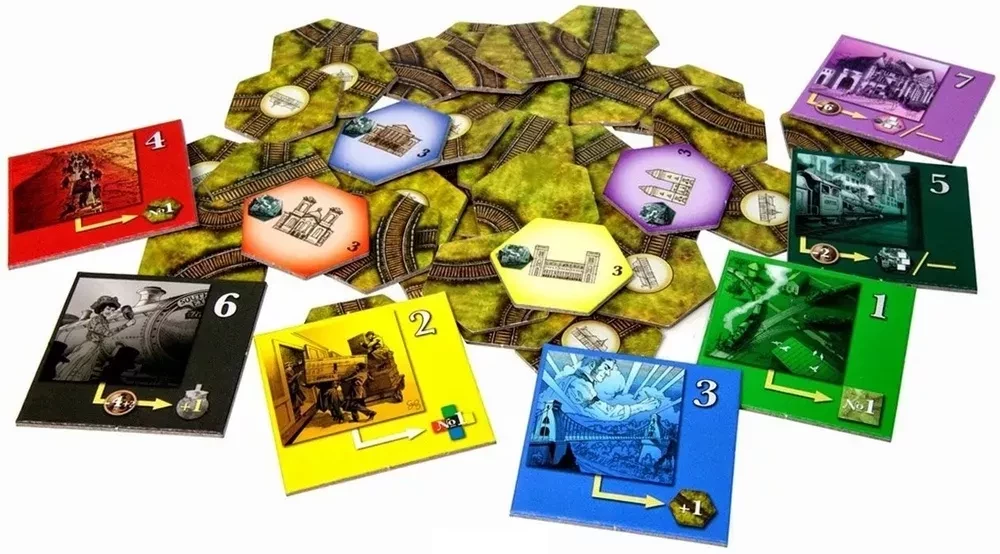 Galda spēle - Steam. Dzelzceļa magnāts