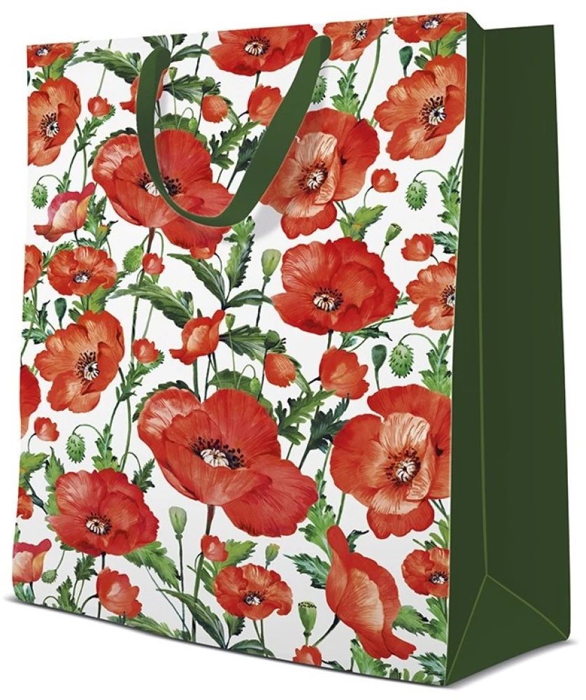 Dāvanu soma - Flanders Poppy (30x41x12)