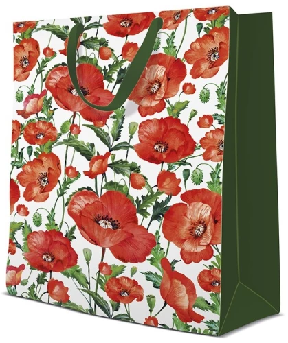 Dāvanu soma - Flanders Poppy (30x41x12)