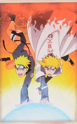 Dimanta paneļa piekare - Naruto. Naruto un Minato
