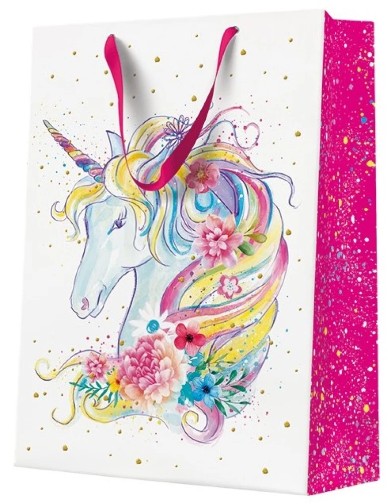 Dāvanu soma - Unicorn Flower Head (30x41x12)