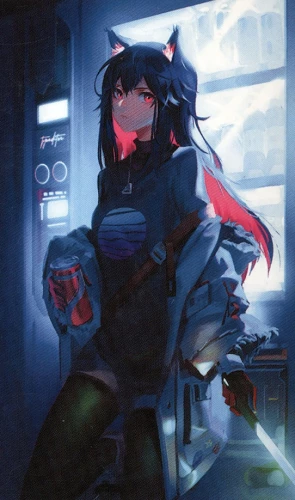 Glezna krāsošanai pēc numuriem - Anime. Pusnakts tikšanās