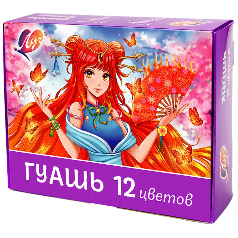 Guaša - Anime (12 krāsas)