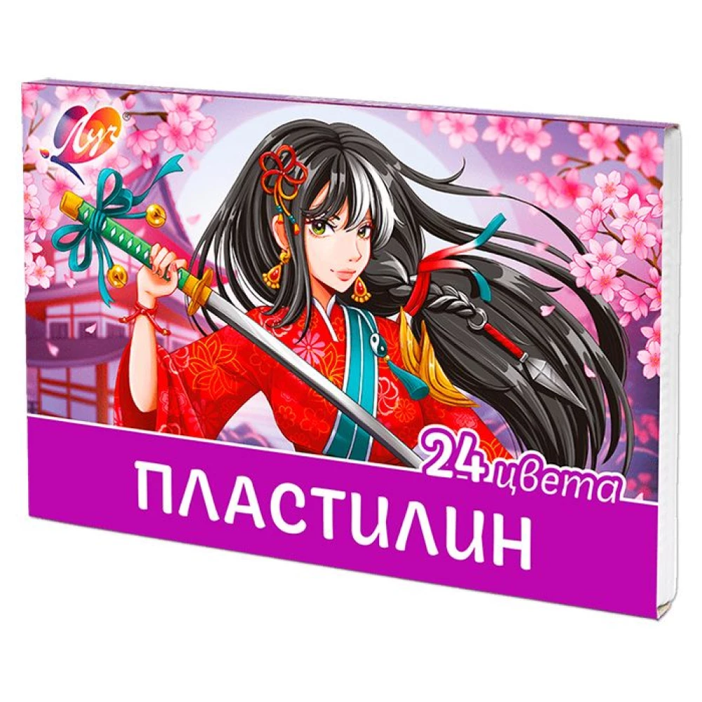 Klasiskais plastilīns - Anime (24 krāsas)