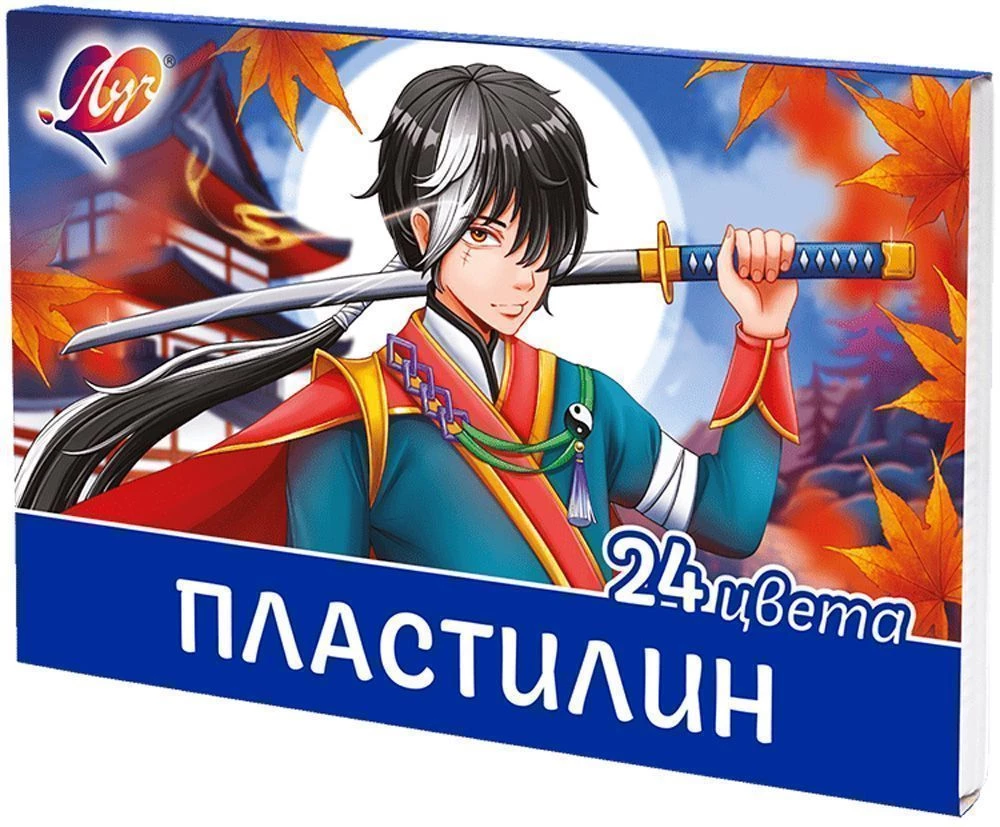 Klasiskais plastilīns - Anime (24 krāsas)
