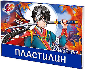 Klasiskais plastilīns - Anime (24 krāsas)