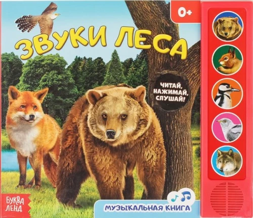 Grāmata ar muzikālo čipu - Meža skaņas