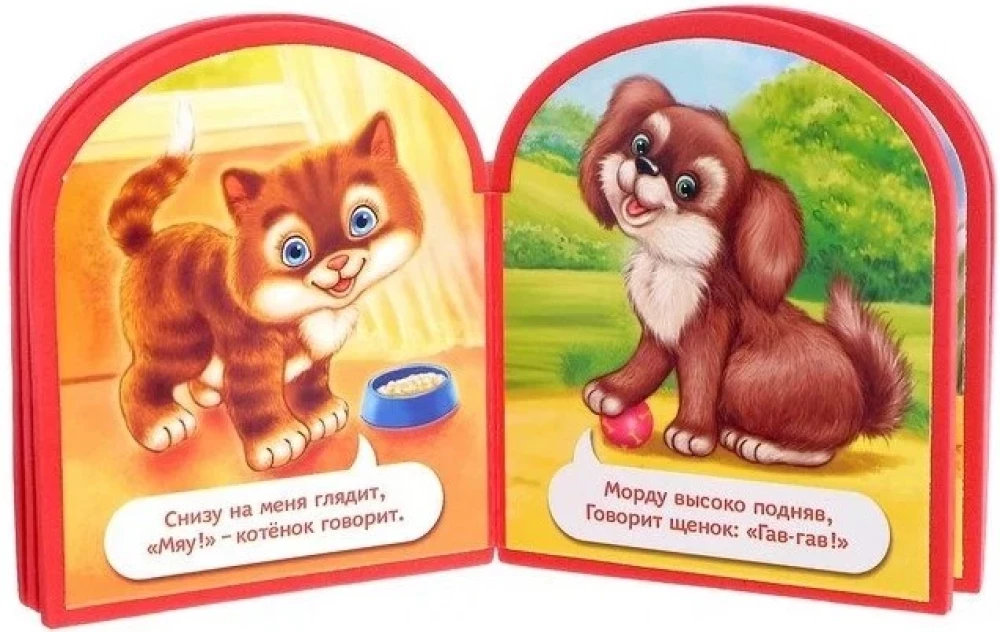 Mīkstā grāmata EVA - Kas kā runā