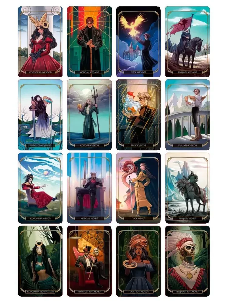 Dark Idol Tarot. Taro tumšo stāstu