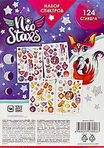 Neo Stars uzlīmju komplekts. Dizains 1