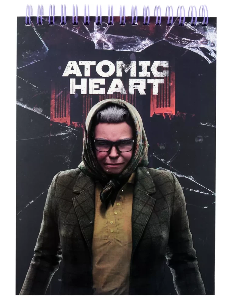 Radošais bloks ar uzlīmēm Atomic Heart. Baba Zina, A5