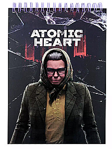 Radošais bloks ar uzlīmēm Atomic Heart. Baba Zina, A5