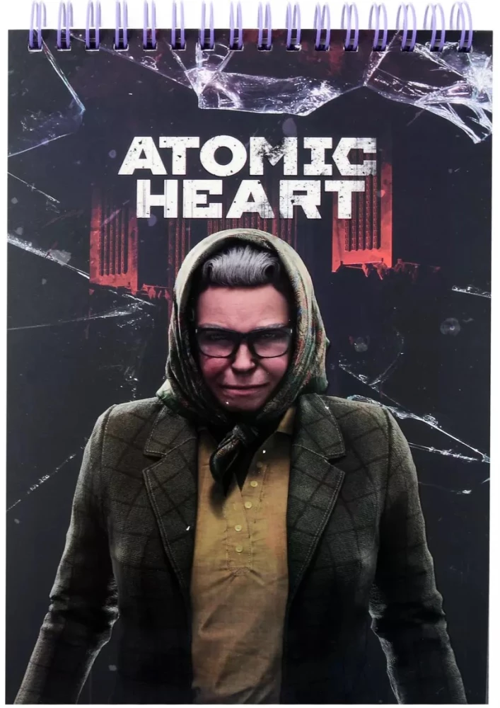 Radošais bloks ar uzlīmēm Atomic Heart. Baba Zina, A5