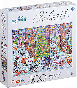 Puzle 500 elementi - Colorit kolekcija. Svētki nāk pie mums