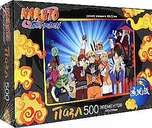 500 gabalu puzle - Naruto. Džinčuriki
