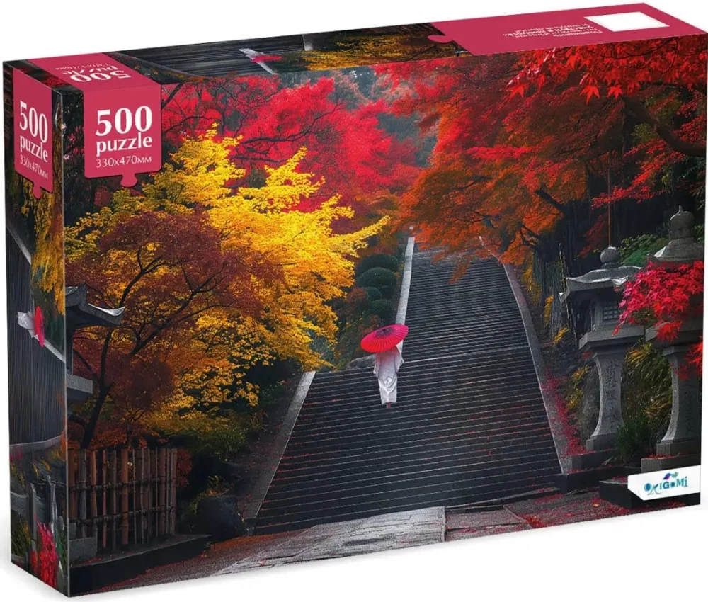 500 gabalu puzle - Kāpnes debesīs, Japāna