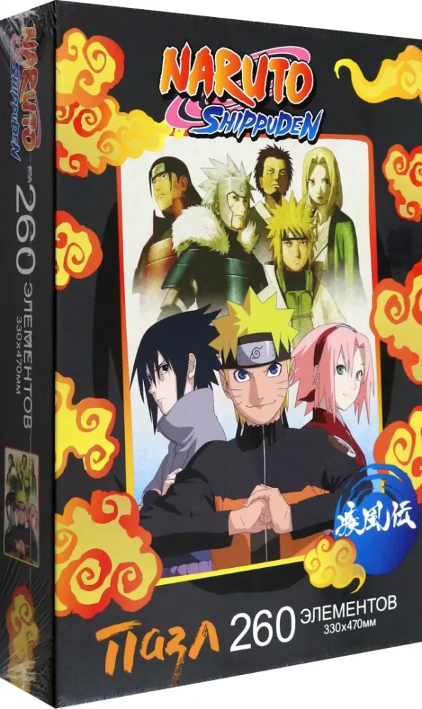 Puzle-260 Naruto. Atmiņas par Hokage