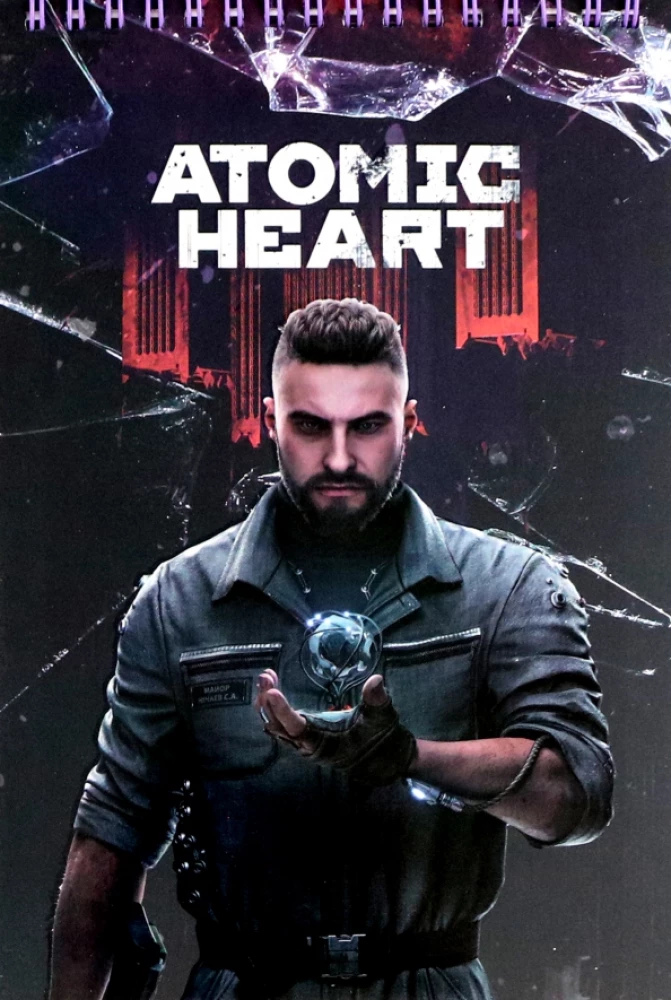 Radošais bloks ar uzlīmēm Atomic Heart. Major Nečajevs, A5