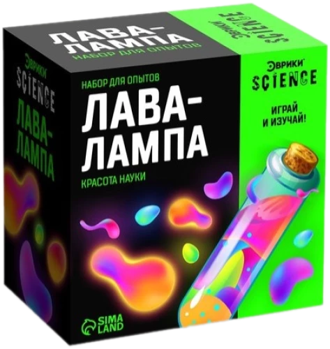 Eksperimentu komplekts - Lavas lampa