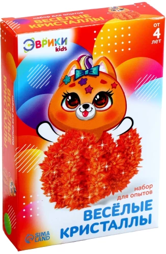 Eksperimentu komplekts - Brīnišķīgie kristāli, sunītis