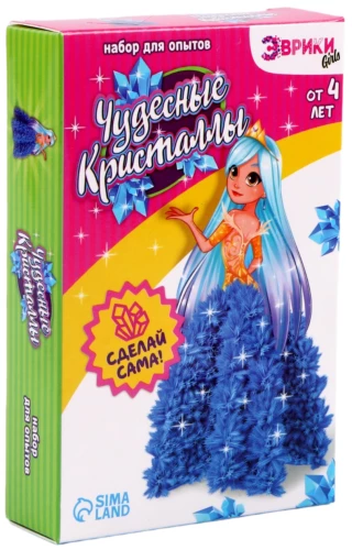 Eksperimentu komplekts - Brīnumainie kristāli, princese