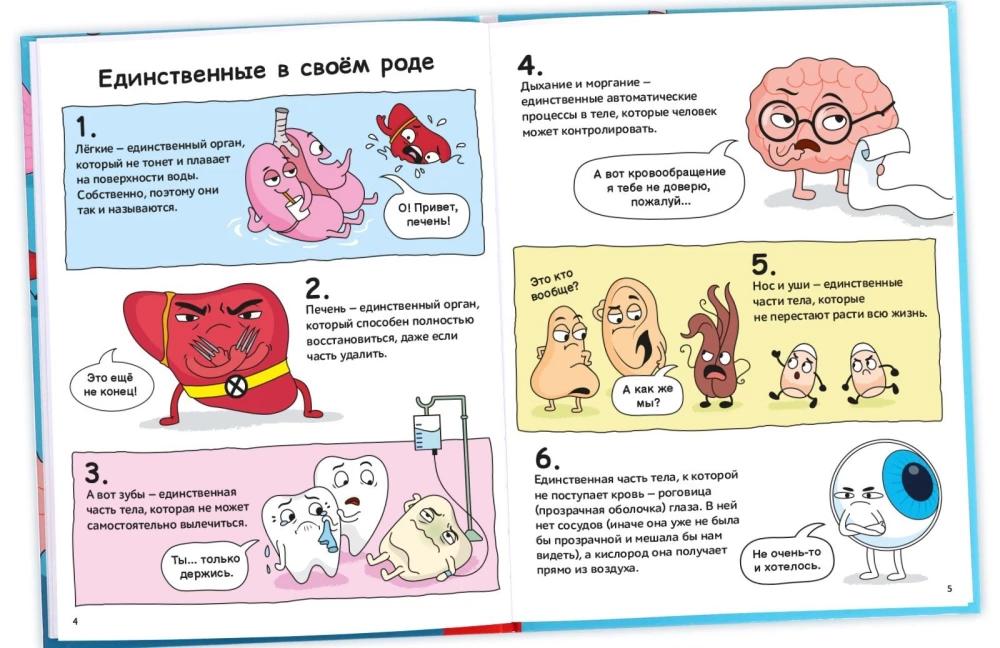 Jautri fakti par cilvēka ķermeni