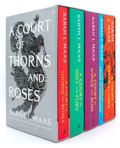 A Court of Thorns and Roses. 5 grāmatu komplekts