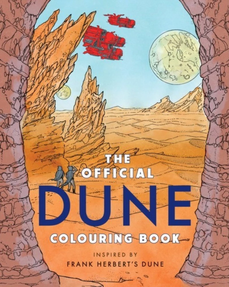 Oficiālā Dune krāsojamā grāmata