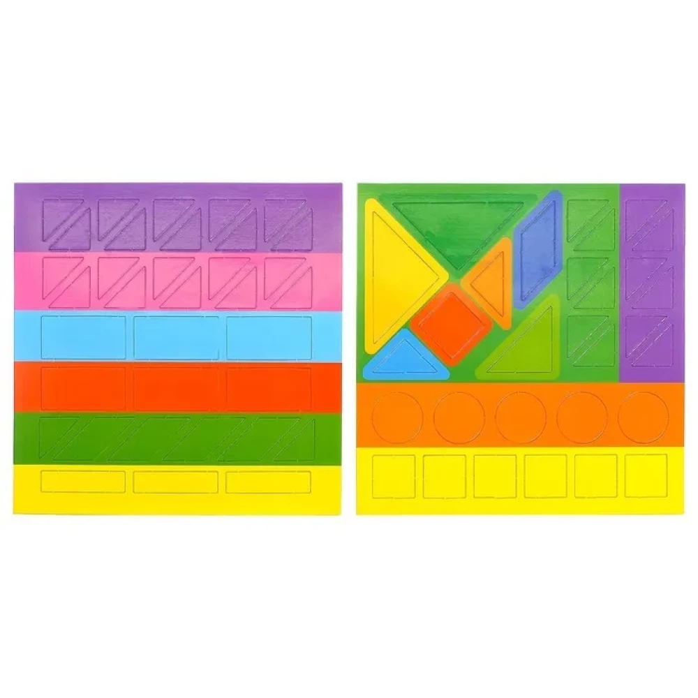 Magnētiskā grāmata-spēle - Tangrams