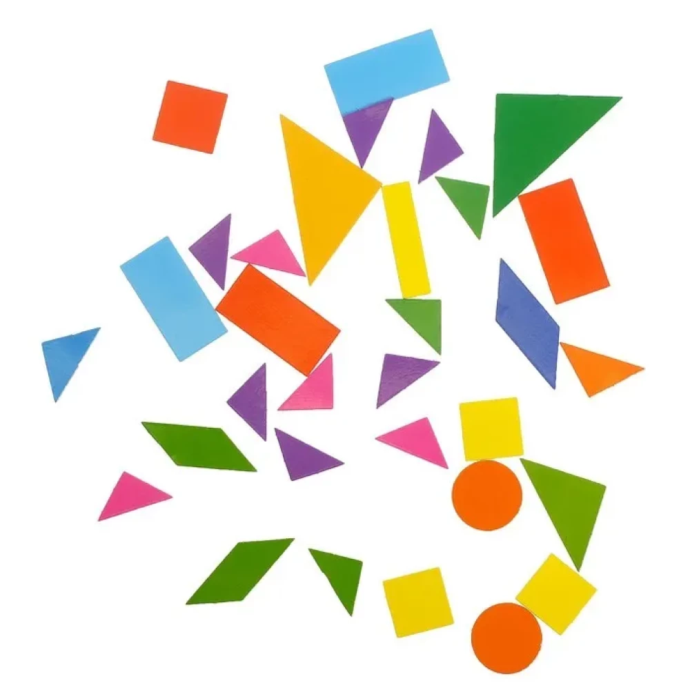 Magnētiskā grāmata-spēle - Tangrams