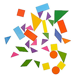 Magnētiskā grāmata-spēle - Tangrams