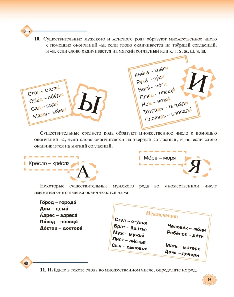 Lasām un rakstām krieviski. Palīdzība
