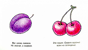 Manas pirmās vārdi. Augļi