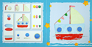 Простая лепка. Море (для детей 2-5 лет)