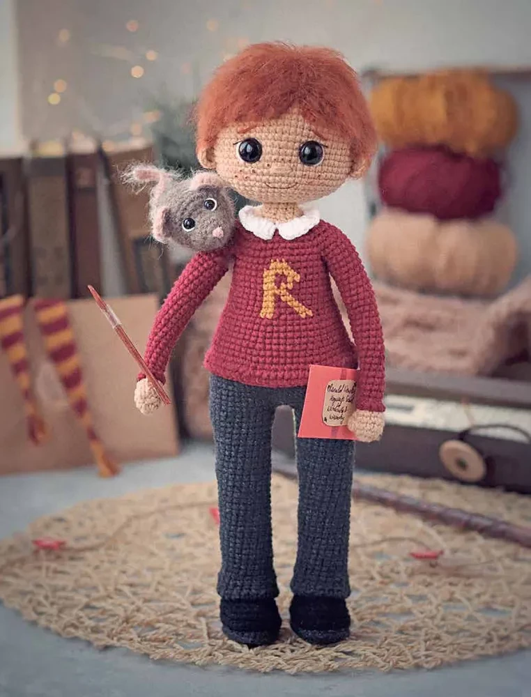 MAGICguļumi. 8 rotaļlietas tamborēšanā pēc Harija Potera motīviem. Amigurumi projekts