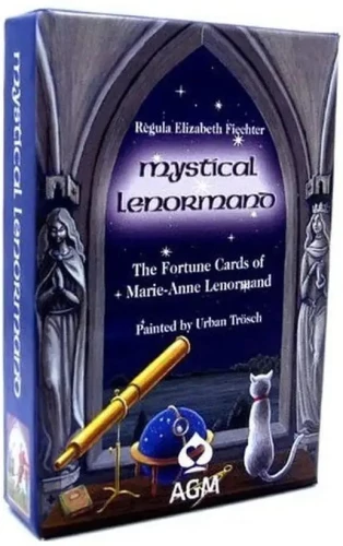 Karti - Mistiskās Mlle Lenormand orakula kartes (Mistiskā Mlle Lenormand kāršu komplekts)