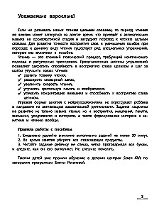 NeiroLasīšana. Trenažieris lasīšanas prasmju automatizēšanai. Bērniem no 6 līdz 8 gadiem