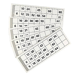 Galda spēle - Matemātiskā loto. Reizināšanas tabula