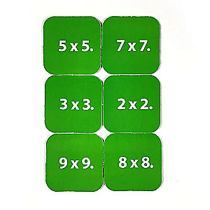 Galda spēle - Matemātiskā loto. Reizināšanas tabula