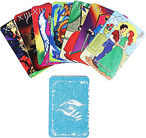Tarot kārtis - Mīļotājiem (mini versija), 22 kārtis