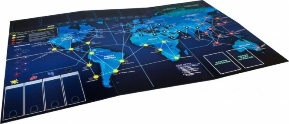 Galda spēle - Pandēmija. Mantojums  (PANDEMIC LEGACY RU RED)