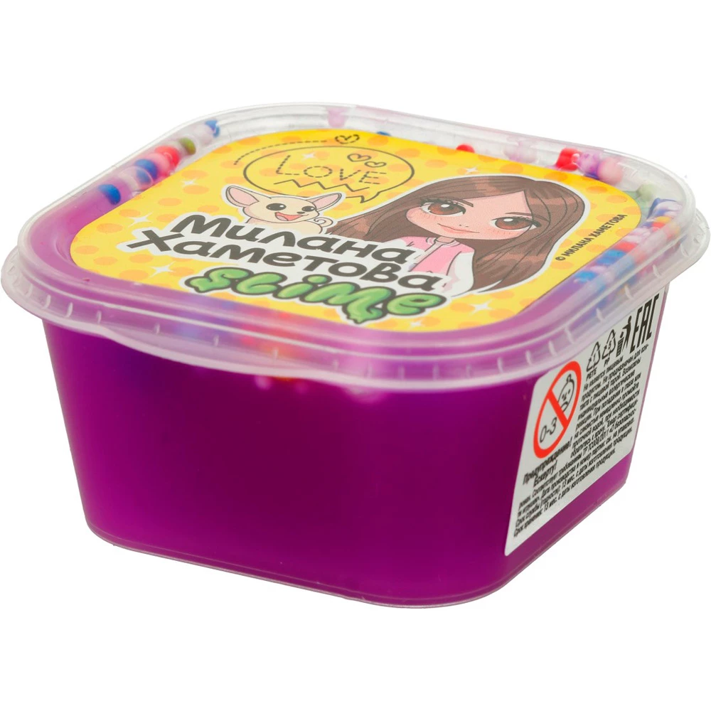 Lizuns Slime HERO Milana Hametova, 60 g, dažādībā