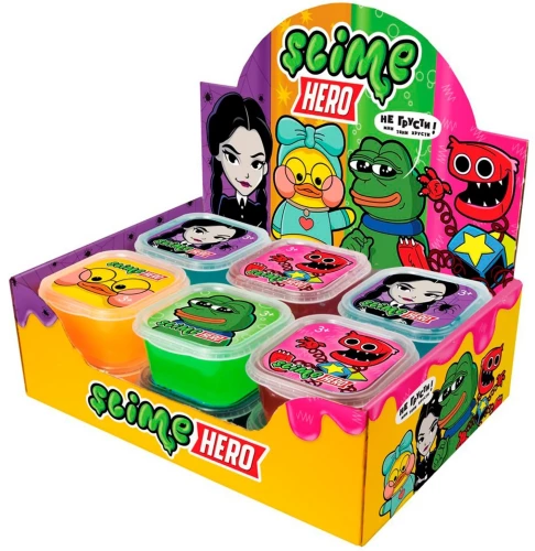 Šovu kaste Slime. Slime Hero (12 gab. komplektā)